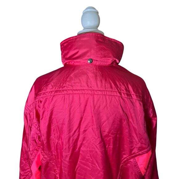 Vintage Descente Women’s Retro Style Snow Ski Jacket Hot Pink Rare US Size 10 - Picture 12 of 16